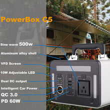 Impress PowerBox OEM 500W Lithium ion Battery Solar Portable Power Station 100V-240V Solar Generator Outdoor Power Bank Power Station